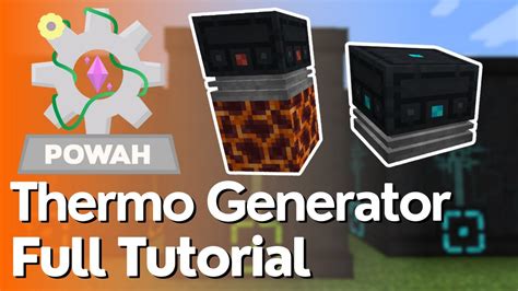 atm9 soul lava - powah thermo generator setup.